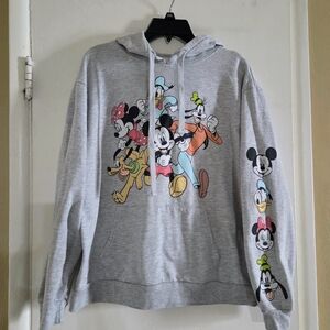 Disney Mickey Mouse Gray Hoodie